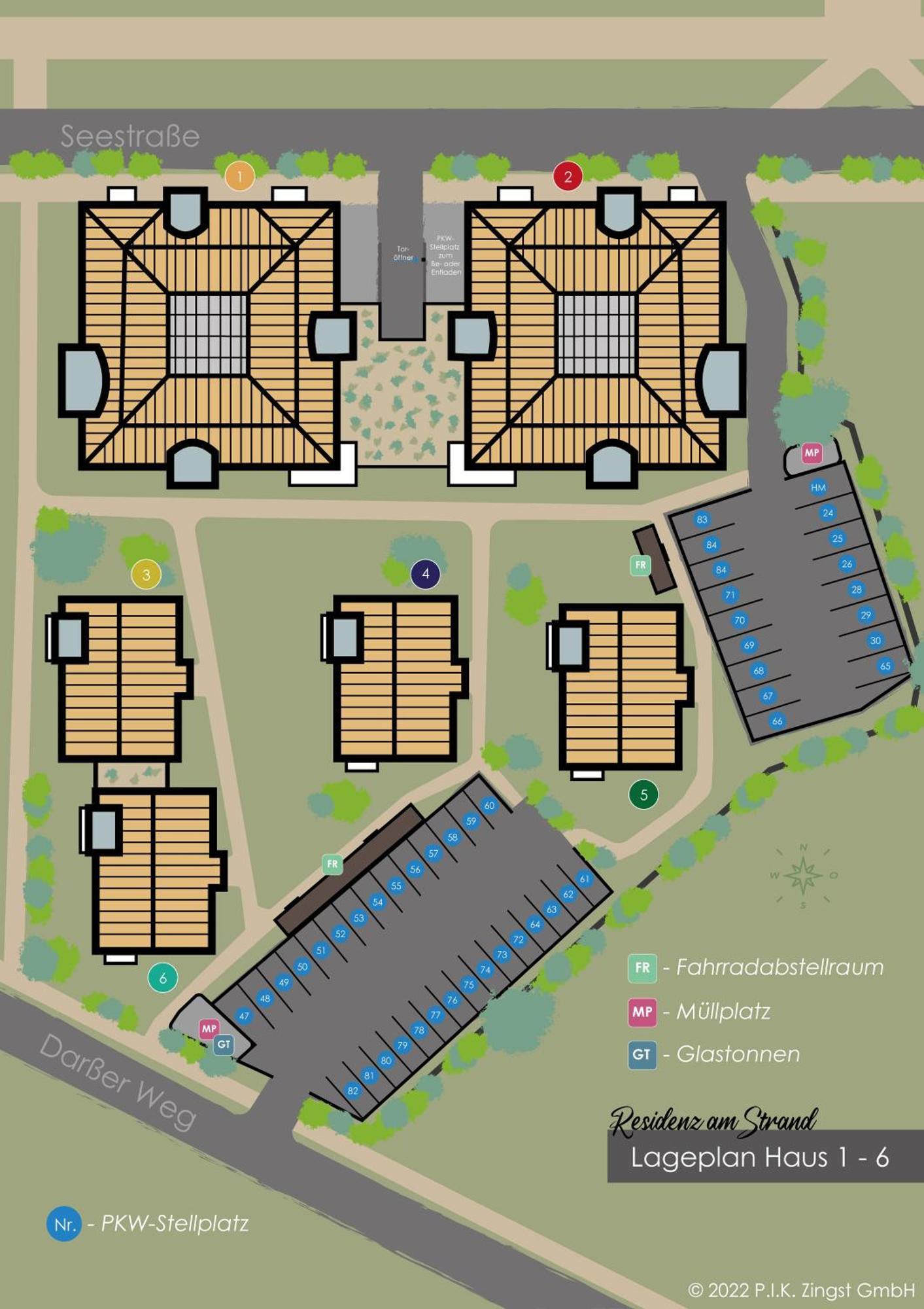 Residenz Am Strand Ostseerauschen - Wohnung 5-72 Zingst Ngoại thất bức ảnh